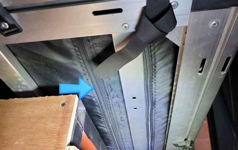 루프탑텐트 수동으로 접는 법